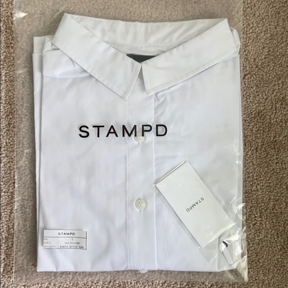 STAMPD button up